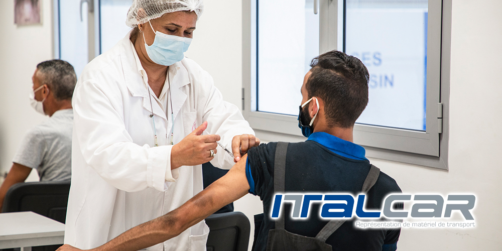 En Photos : Italcar, organise une journée de vaccination de tout son personnel